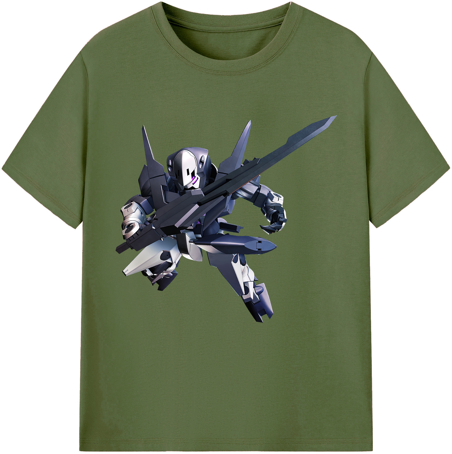 （画像用） 機動戦士ガンダム Mobile Suit Gundam 綿100％半袖Tシャツ（フロントプリント）